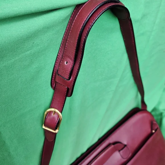 Vintage MARK CROOS Leather Attache Briefcase BRAND NEW WHIT DUSTBAG